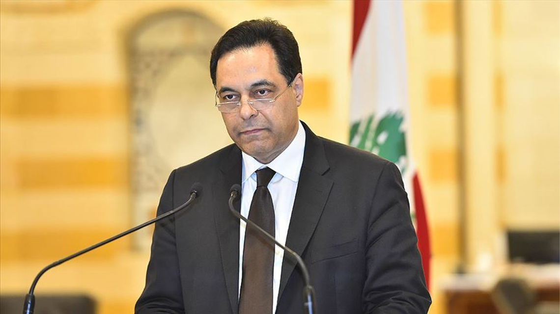 Başbakan Diyab: "Lübnan patlamanın eşiğinde"