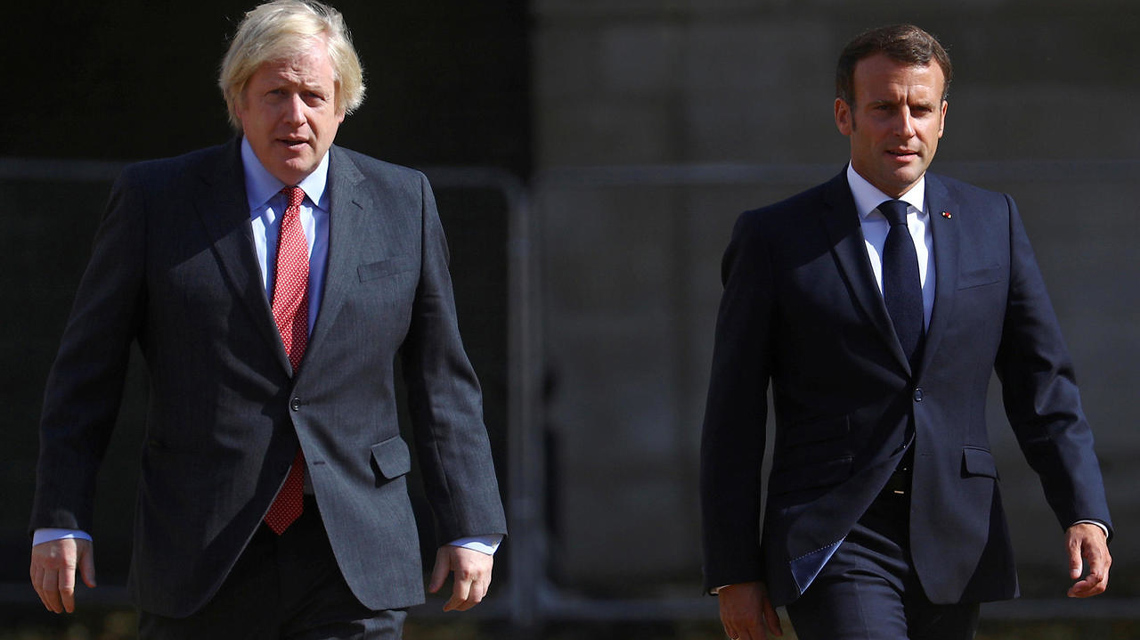 Johnson ve Macron arasında "Brexit coğrafyası" tartışması