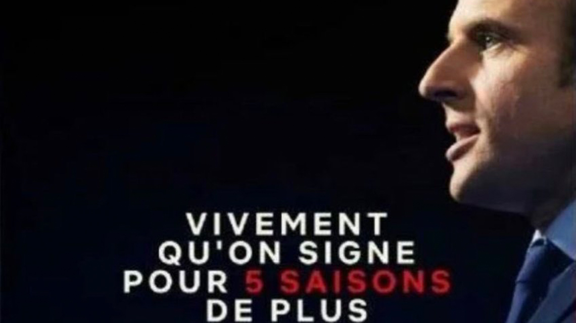 Macron'a Netflix tarzı seçim kampanyası