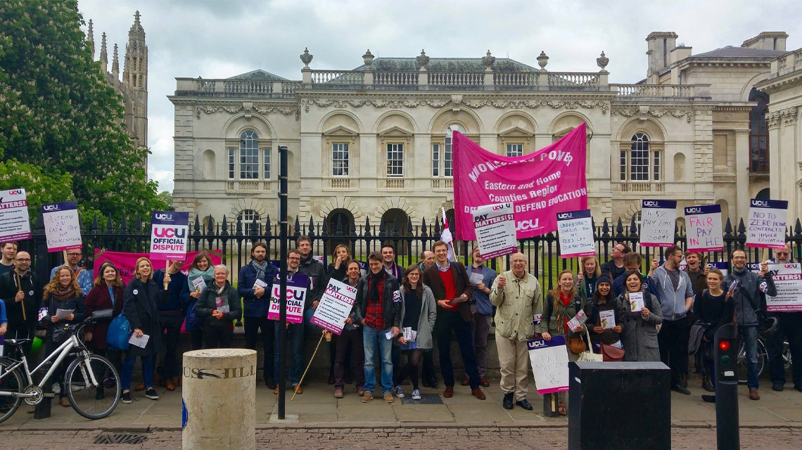 İngiltere üniversitelerinde grev