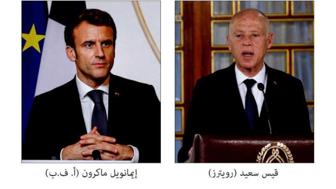 Macron’dan Tunus Cumhurbaşkanı Said’e destek