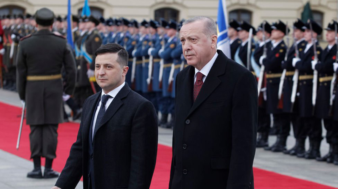 Cumhurbaşkanı Erdoğan Ukrayna'da