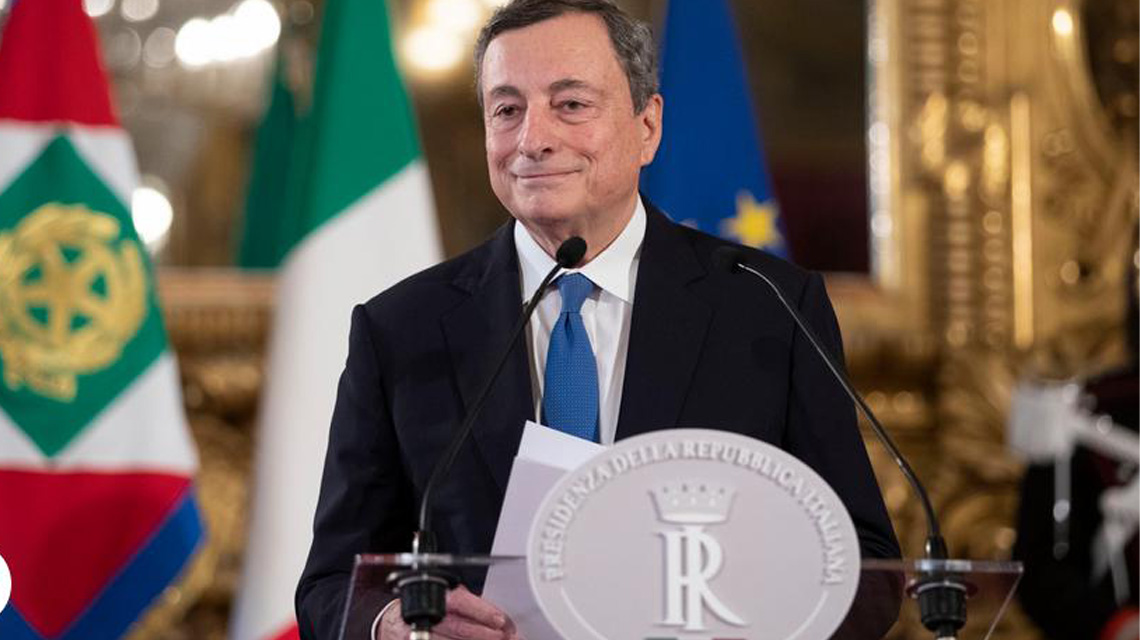 İtalya'nın umudu Draghi