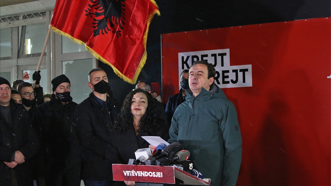 Kosova genel seçimlerinde zafer Kendin Karar Al Hareketi'nin